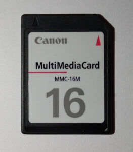 Canon SD MMC card 16 MiB
